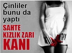 Sahte k�zl�k kan�!