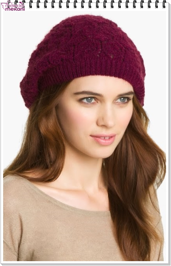 2020 Yepyeni Örgü Şapka Modelleri Melek Kadınlar Kulübü