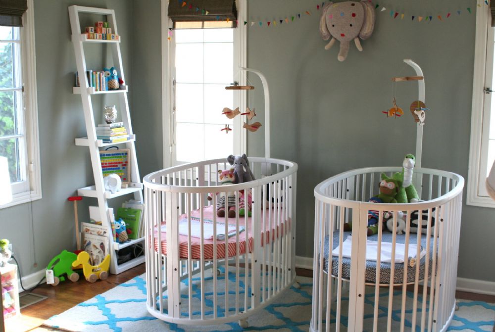 İkiz Kız Bebek ve Çocuk Odası Tasarımları Melekler