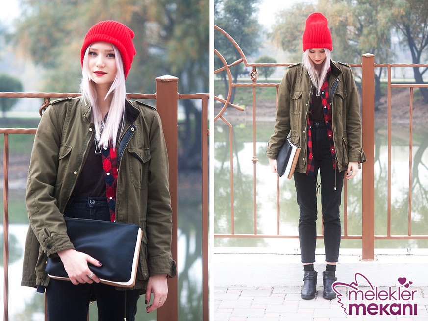 Kırmızı-Bere-Askeri-Yeşil-Mont-Siyah-Bluz-Kot-Pantolon-Bot-Kombini.JPG