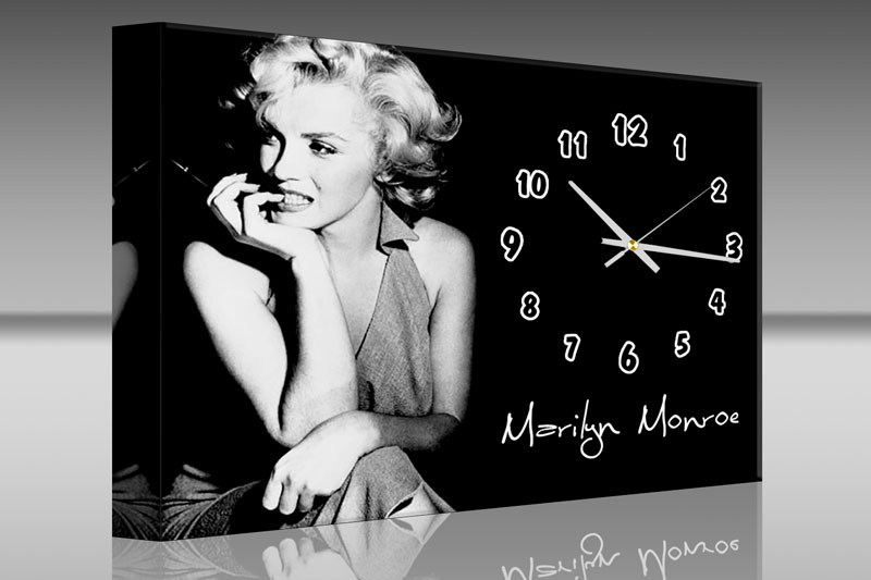 Marilyn Monroe resimli dekoratif saat modelleri.jpg