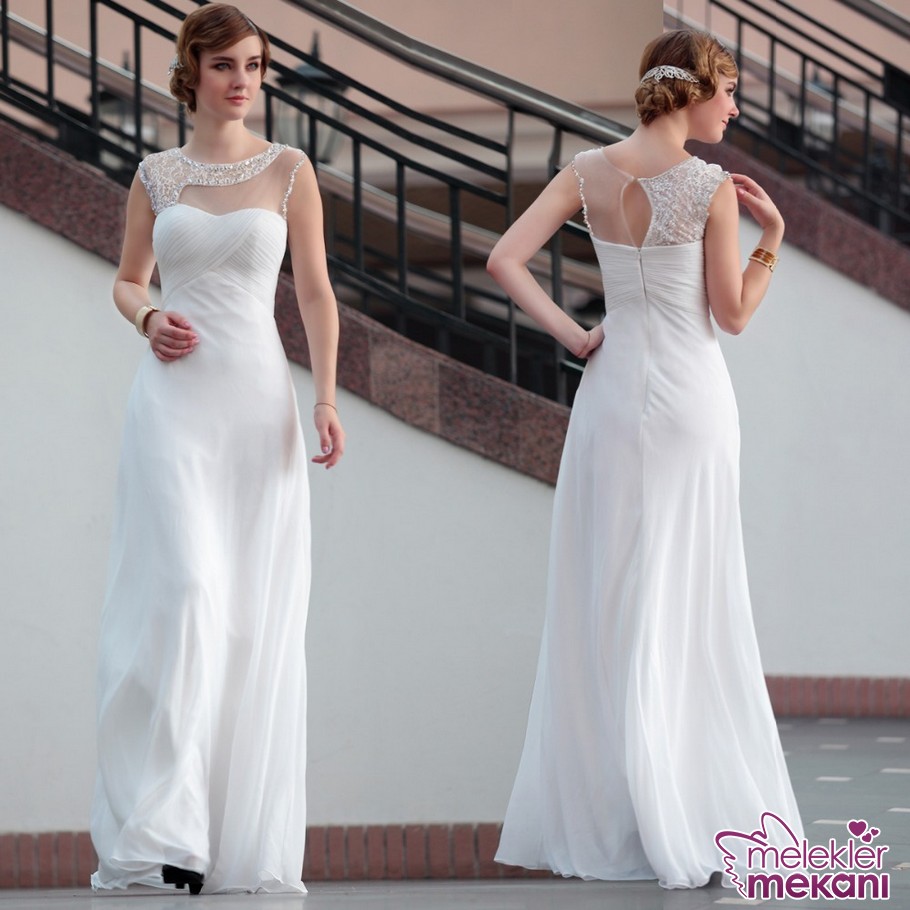 New-white-wedding-dress-wedding-maid-of-honor-toasts-tuxedos-Princess-banquet-of-wine-dress.JPG