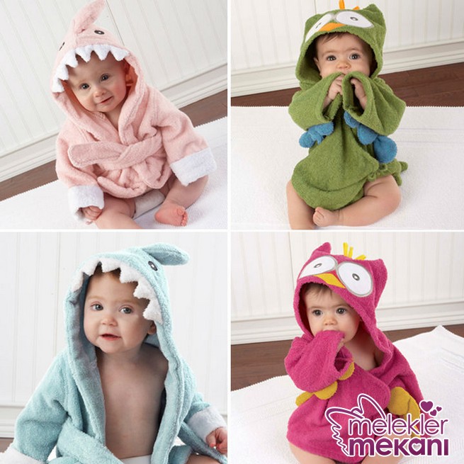 Çok şirin bebek bornozları Melek Kadınlar Kulübü