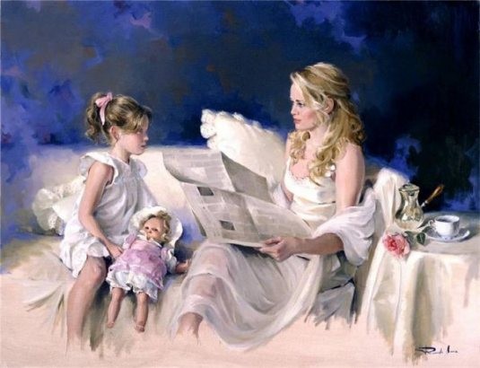 yağlı boya anne çocuk tablo 7.jpg