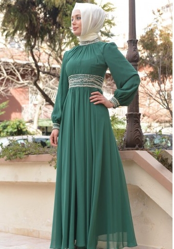 yeşil-tesettür-şifon-elbise-modeli.jpg