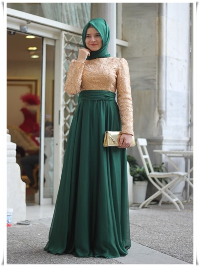 zümrüt yeşili tesettür abiye elbise modelleri_ (5).jpg