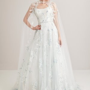 Pelerinli Gelinlik Modelleri