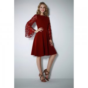 Kırmızı Elbise Modelleri