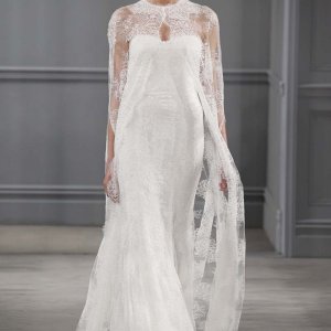 Pelerinli Gelinlik Modelleri