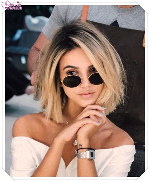 Esmerlere Yakışan Saç Renkleri Modelleri ve Kesimleri