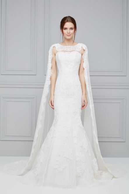 Pelerinli Gelinlik Modelleri