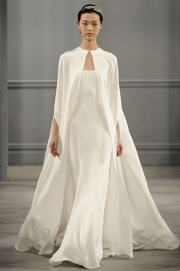 Pelerinli Gelinlik Modelleri