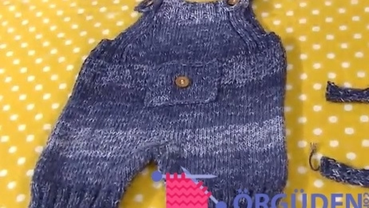 Anlatımlı Örgü Bebek Tulum Yapılışı Çok Kolay Ve Pratik