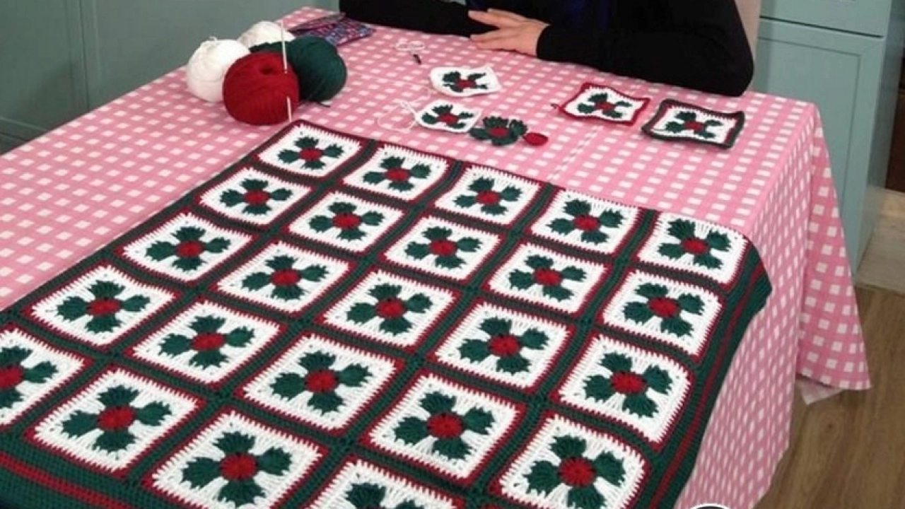 Derya Baykal Dekoratif Koltuk Şalı Yapımı Videolu Şıkır Şıkırlar