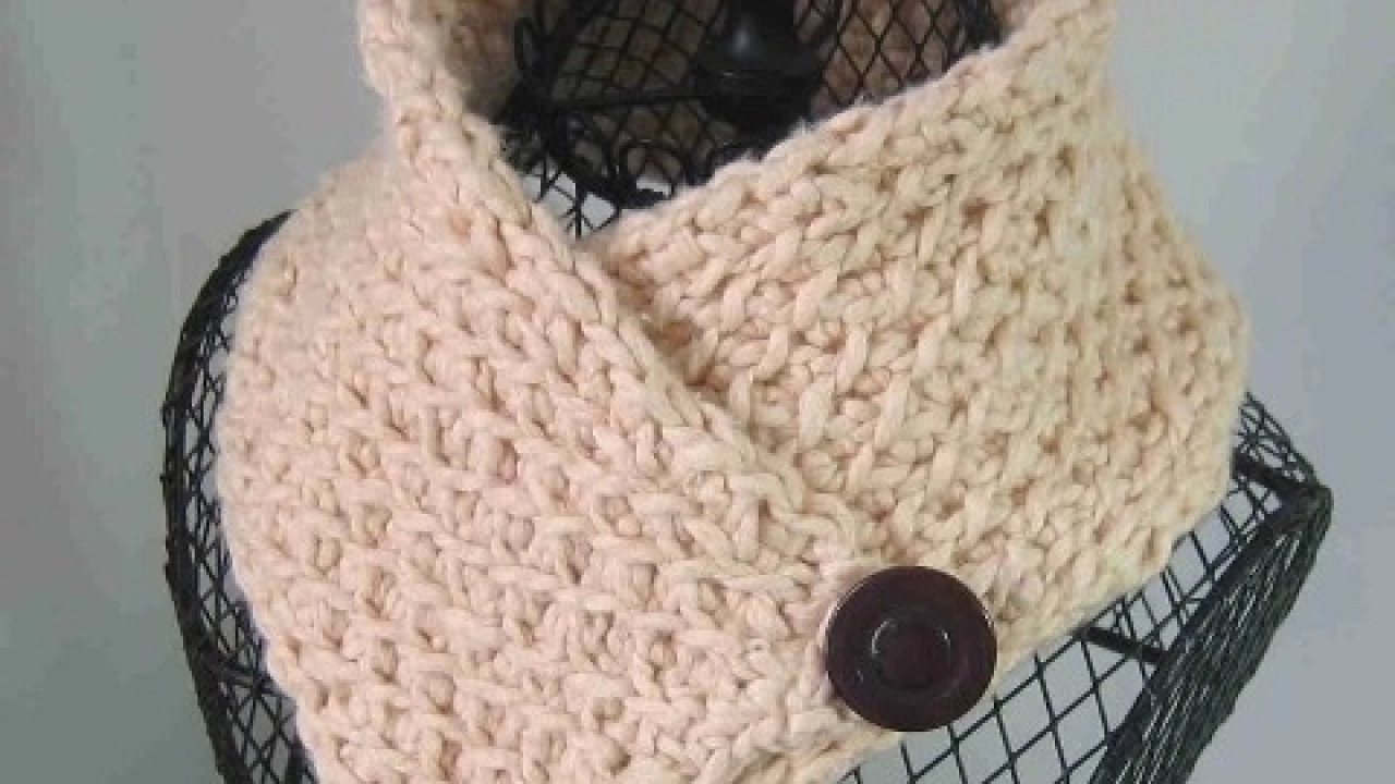 Tunus İşi Boyunluk Yapımı Anlatımlı Kışa Hazırlıklara Başlayın