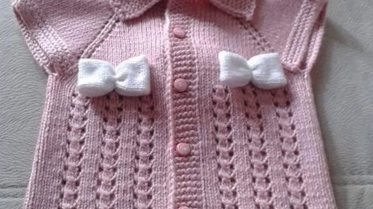 Fiyonklu Bebek Örgü Modelleri