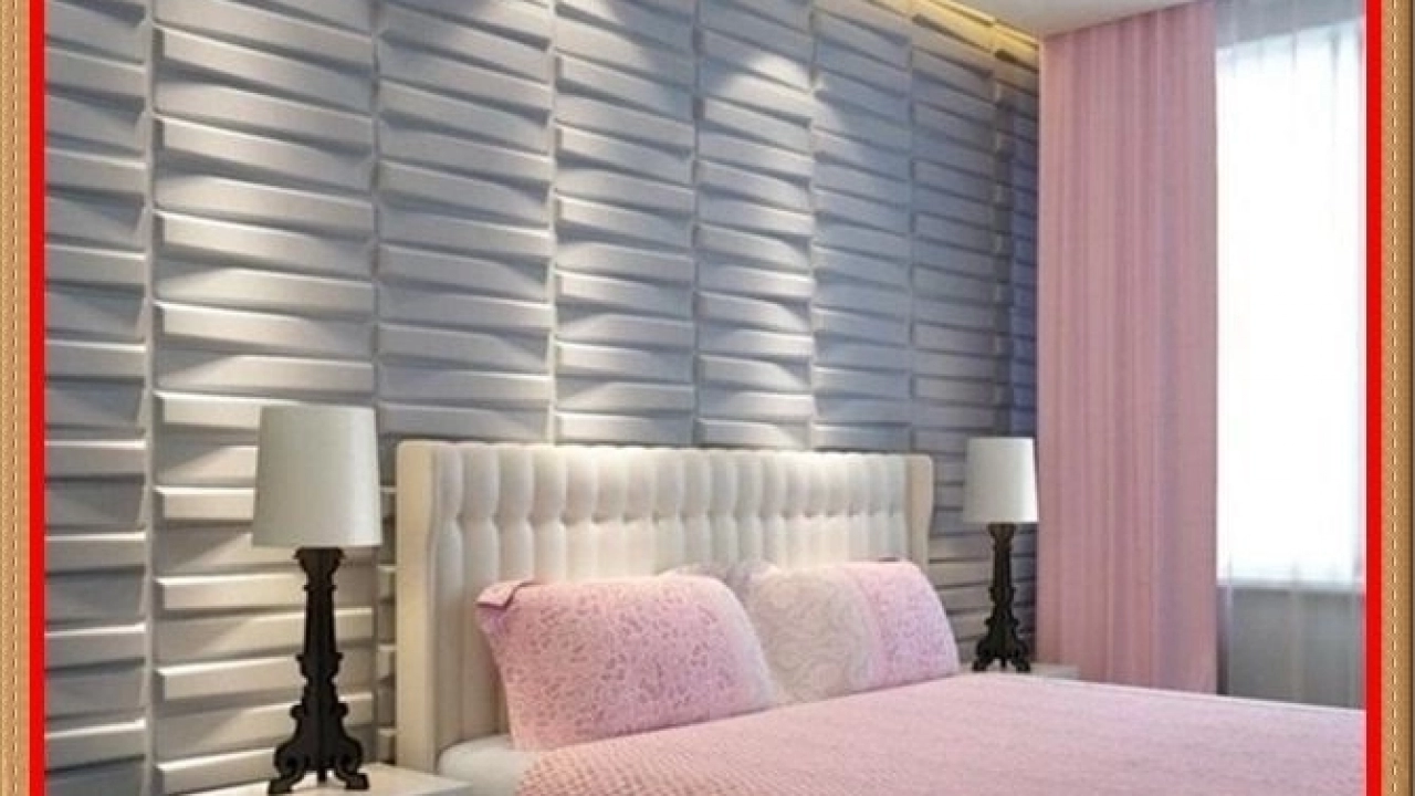 Yatak Odası Dekorasyonunda Dekoratif 3D Duvar Panelleri