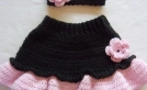 Örgü kız bebek etek modelleri Mini Mini Şeker mi Şeker