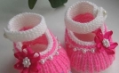 En Güzel Örgü Bebek Patik Modelleri Rengarenk