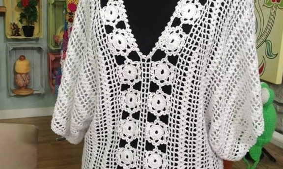 Derya Baykal Yazlık Örgü Bluz Yapımı Örmesi Sizden Giyinmesi Sizden