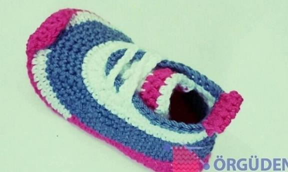 Örgüden Ayakkabı Modelleri Yapılışı Bu Ayakkabılar Çok Değişik