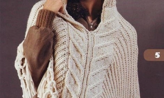 Örgüden Bayan Panço Modelleri Yapılışı Daima Şık Olmayı Seven Bayanlara