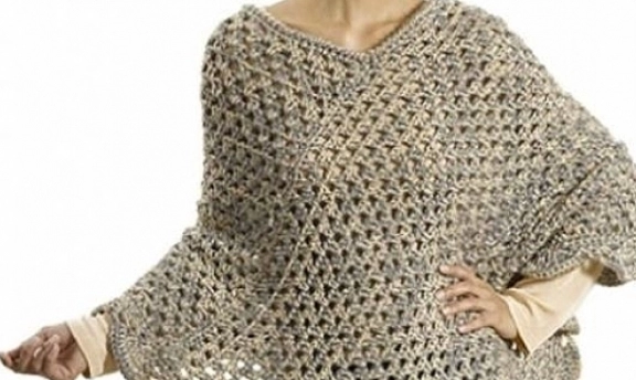Örgüden Bayan Panço Modelleri Yapılışı Daima Şık Olmayı Seven Bayanlara