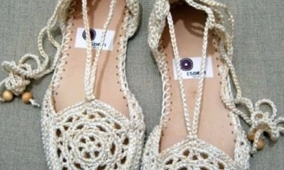 Örgü Sandalet Örnekleri Yaz Gelirken Boş Durmayın Hanımlar