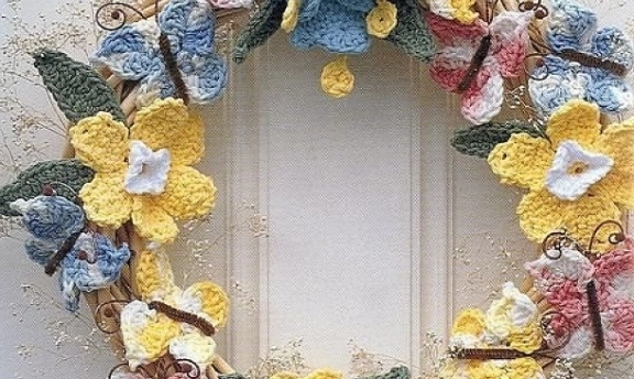 Örgüden İç ve Dış Kapı Süsleri ve Yapılışı Misafirlerinizi Daha Görkemli Karşılama Töreni İçin