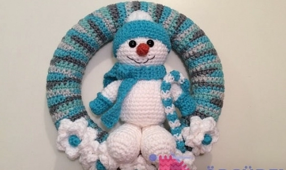 Örgüden İç ve Dış Kapı Süsleri ve Yapılışı Misafirlerinizi Daha Görkemli Karşılama Töreni İçin