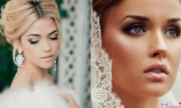 Doğru gelin saçı ve makyajı için öneriler