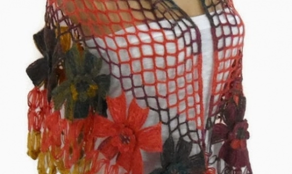 Zincir Şal Yapımı Modelleri Yapımı Kolay Çok Şık Modeller