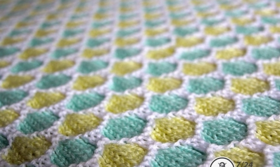 Bal Peteği Örgü Modeli Yapılışı Resimli