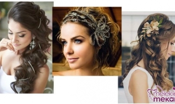 Yılbaşı gecesi için farklı saç modelleri