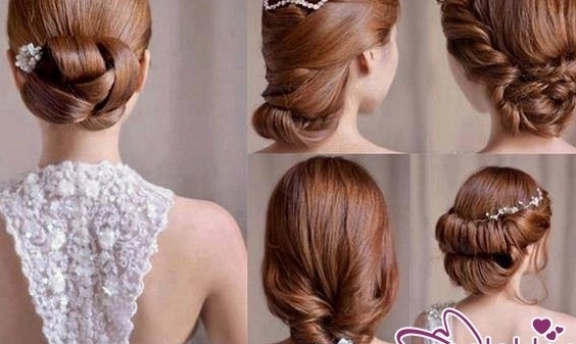 Çarpıcı ve göz alıcı gelin saçı modelleri