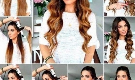 Saç maşası ile doğal dalgalara sahip olun