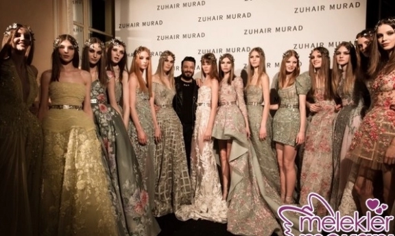 Paris'in dev markası Zuhair Murad ilkbahar yaz koleksiyonu
