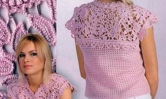Tığ İşi Yazlık Bluz Modelleri Yaz İçin Çok Beğeneceğiniz Modeller