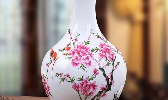 Salon Dekorasyonu İçin Seramik Vazo Çeşitleri Çok Şık Tasarımlar