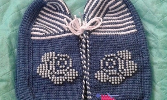 Tunus İşi Örgü Patik Modelleri Çok Güzel Modeller Burada Kaçırmayın