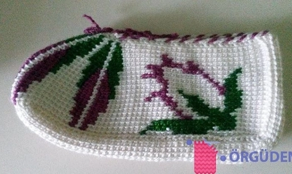 Tunus İşi Örgü Patik Modelleri Çok Güzel Modeller Burada Kaçırmayın