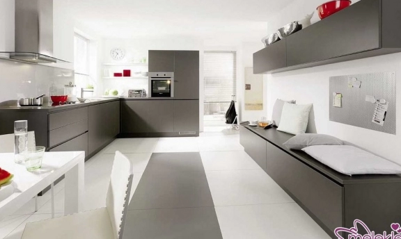 Mutfaklarınızda yeni sezon U mutfak dolabı tasarımlarına yer verebilirsiniz