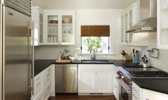 Mutfaklarınızda yeni sezon U mutfak dolabı tasarımlarına yer verebilirsiniz