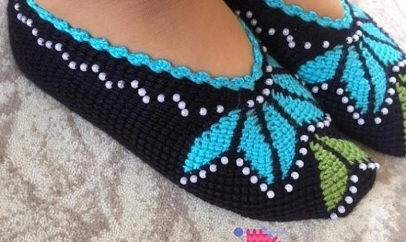 Tunus işi patik modelleri 2016 Boncuklu Patik Modelleri Burada