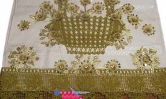 Sepetli Havlu Kenarı Modelleri Renk Renk Örnekler Burada