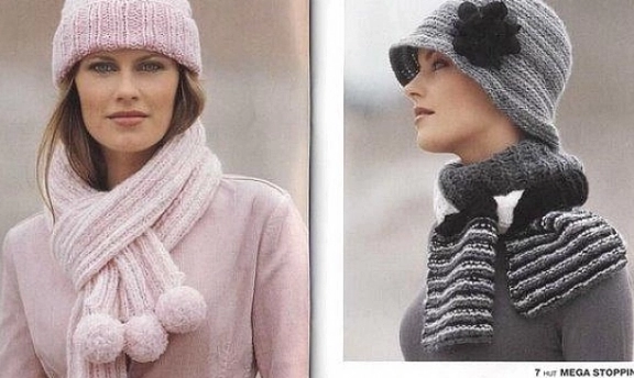 En Güzel Değişik Atkı Bere Takımları İle Kış Modasına Damganızı Vurun