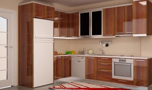 En yeni ahşap mutfak modelleri ile gelen sıcak mutfak ortamları