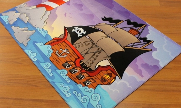 En yeni erkek çocuk odası halıları ile gelen dekoratif zenginlik