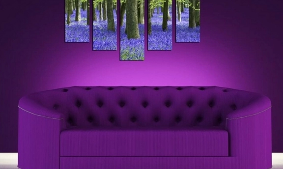 En tarz kanvas tablolar ile şık duvarlar