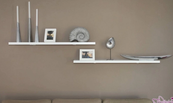 Gümüş gri rengi ile dekorasyon fikirleri